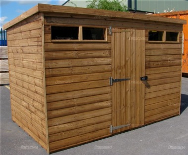 Security Pent Shed 568 - Shiplap, T and G Floor and Roof