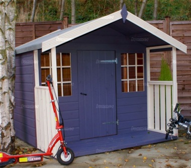 Childrens Painted Playhouse 257 - Choice of Colours, Fitted Free