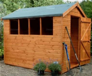 Apex Shed 050 - Shiplap, T and G Floor and Roof Apex Shed 050 - Shiplap, T and G Floor and Roof