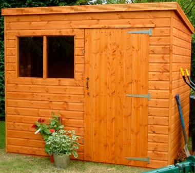 Shiplap Pent Shed 53 - Extra Tall, All T and G