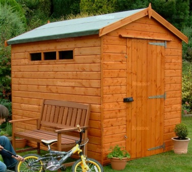 Security Apex Shed 62 - Extra Tall, All T and G