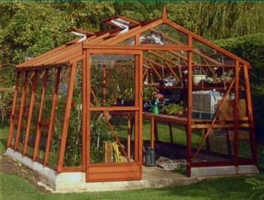 Large Cedar Greenhouse 82 Large Cedar Greenhouse 82
