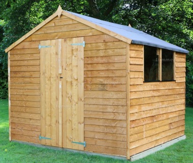 Overlap Double Door Apex Shed 296 Overlap Double Door Apex Shed 296