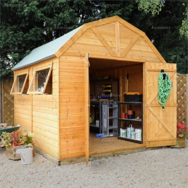 Barn Style Apex Shed 357 - All T and G