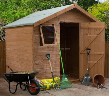 Shiplap Transverse Apex Shed 358 Shiplap Transverse Apex Shed 358