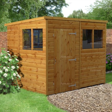 Pent Shed 860 - Fast Delivery, Many Possible Designs