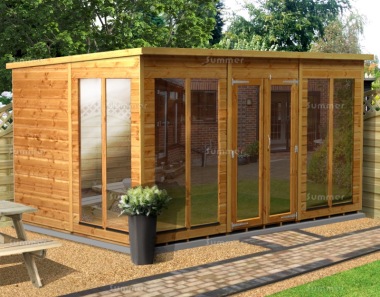 Pent Summerhouse 843 - Fast Delivery, Many Possible Designs
