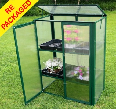 Repackaged Growhouse 381 - Polycarbonate, Green Finish